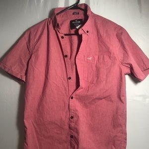 Hollister short sleeve shirt for men size medium